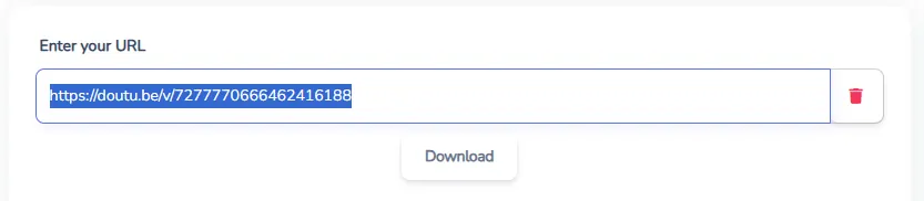 Paste the link into the download box