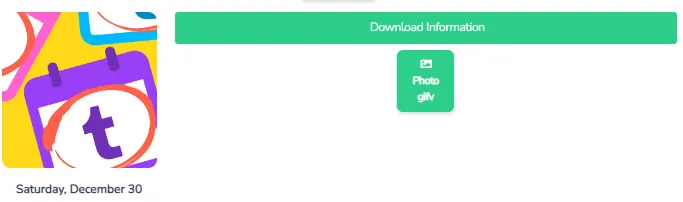 Select format and download